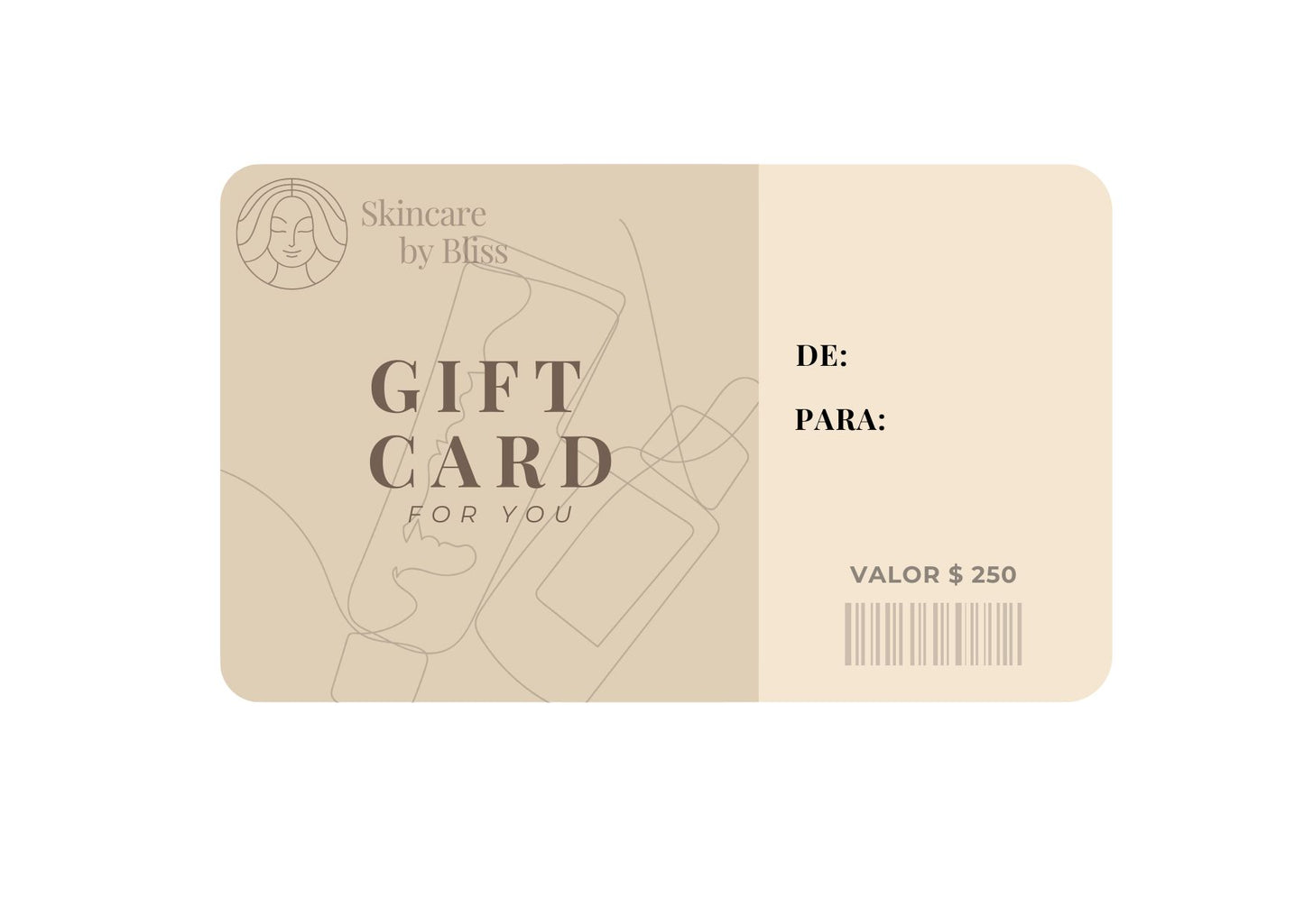 Gift Card By Bliss