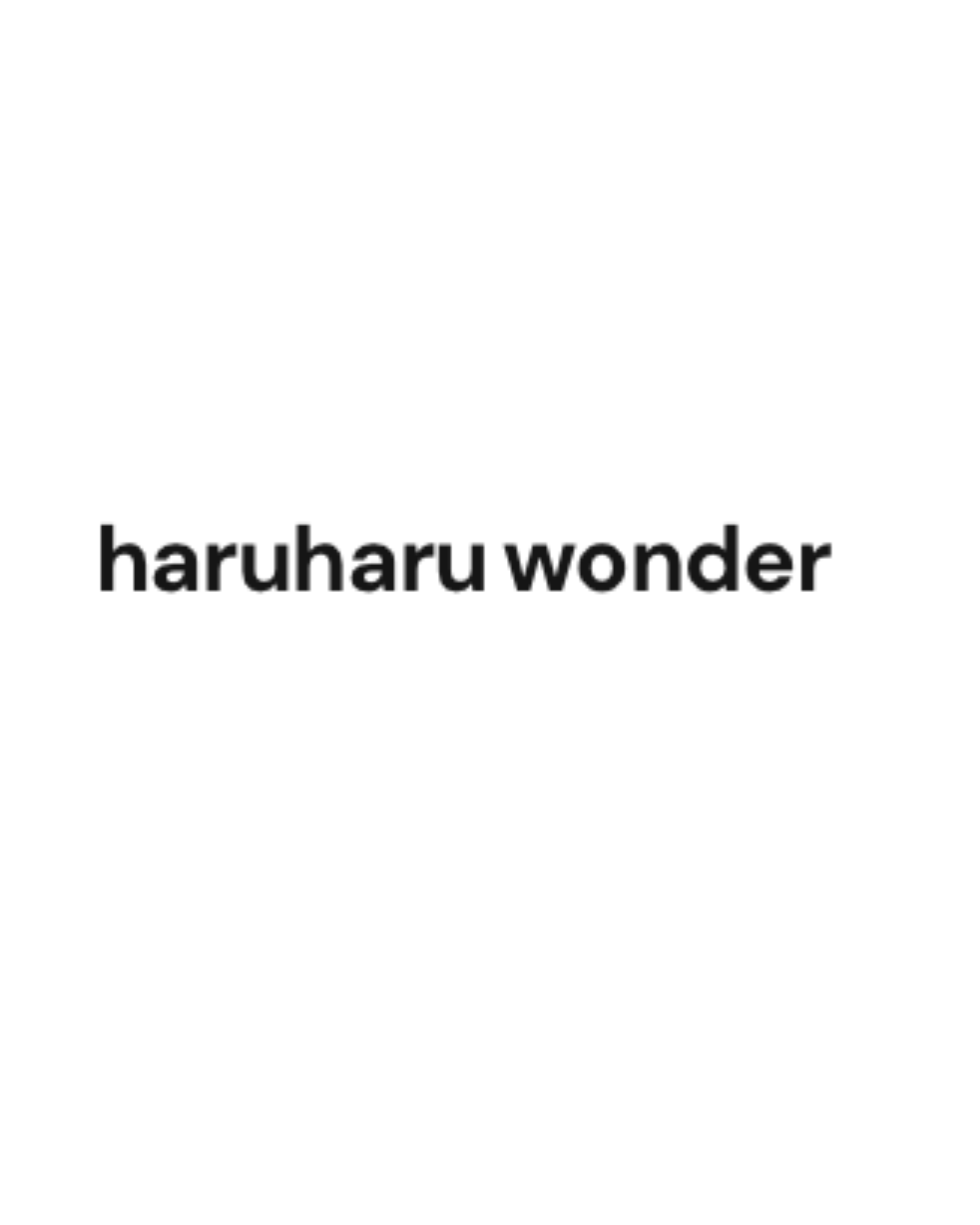 Haruharu wonder