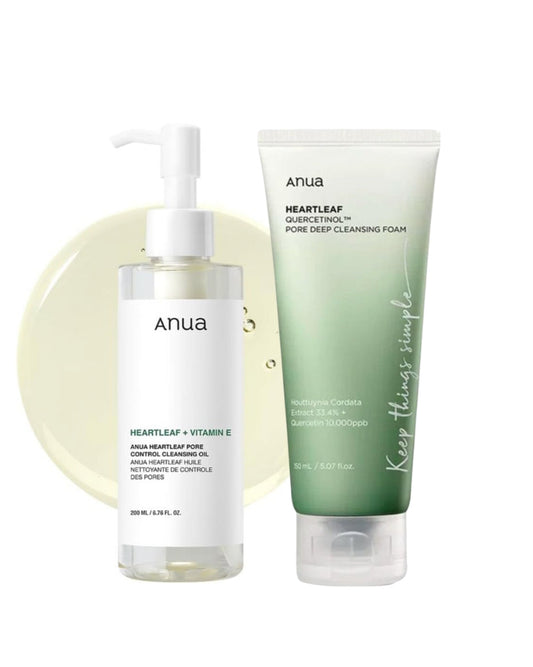 Anua - Doble limpieza Duo Set