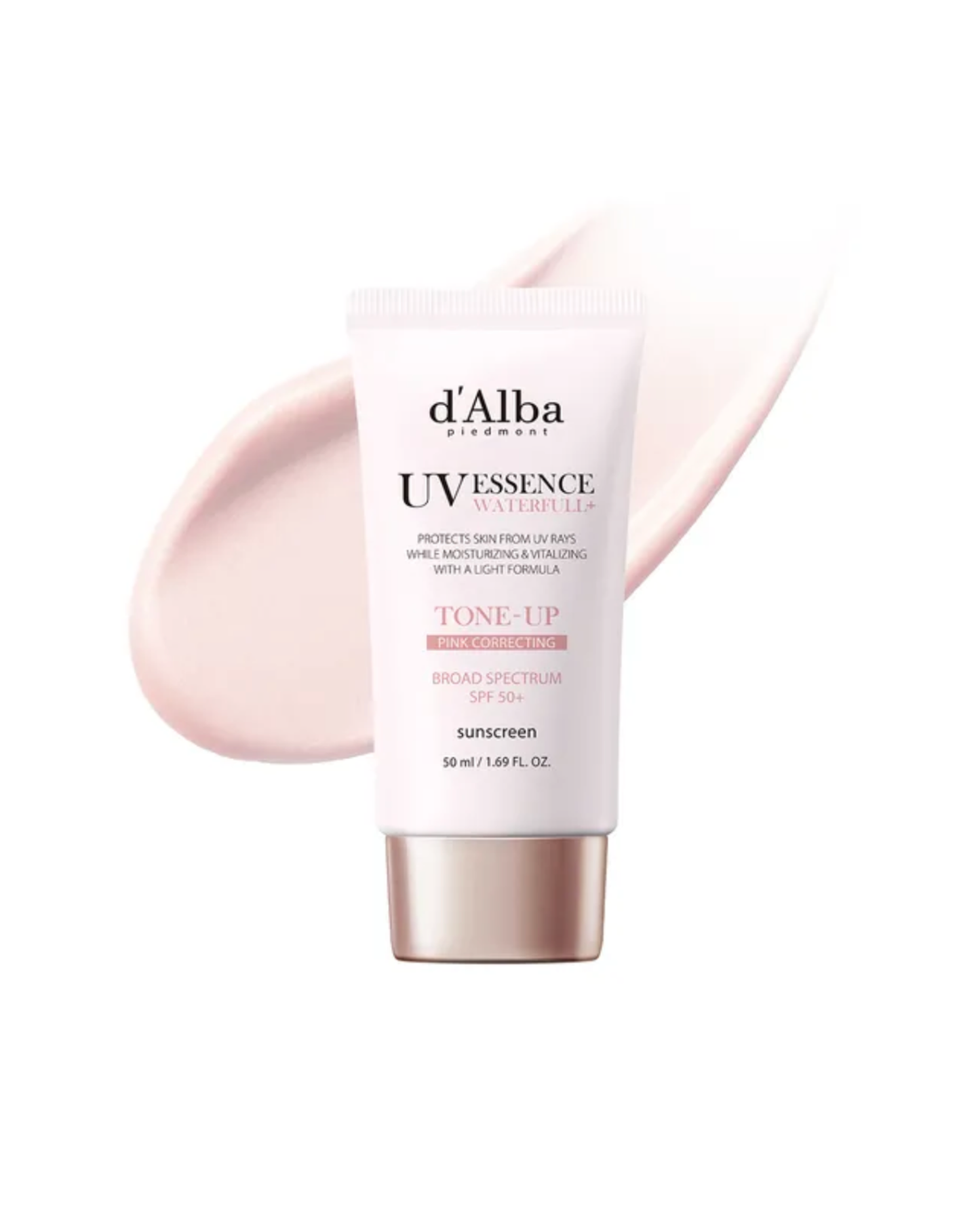 d'Alba - Protector Solar Waterfull Pink Correcting Tone-Up Sunscreen