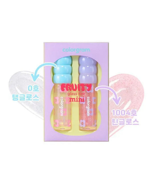 Colorgram - Tinte Labial Fruity Glass Tint Mini Duo Set -